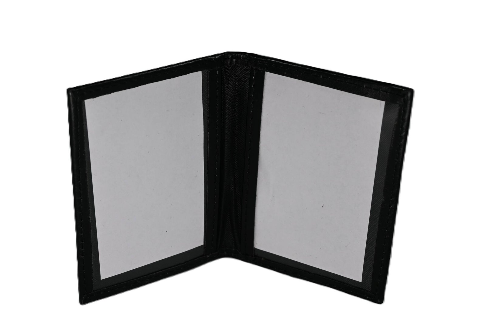 2051 | Slim PU Leather Bi-Fold Travel Pass ID Holder-Pocket Bus Pass & ID Wallet - Image 7