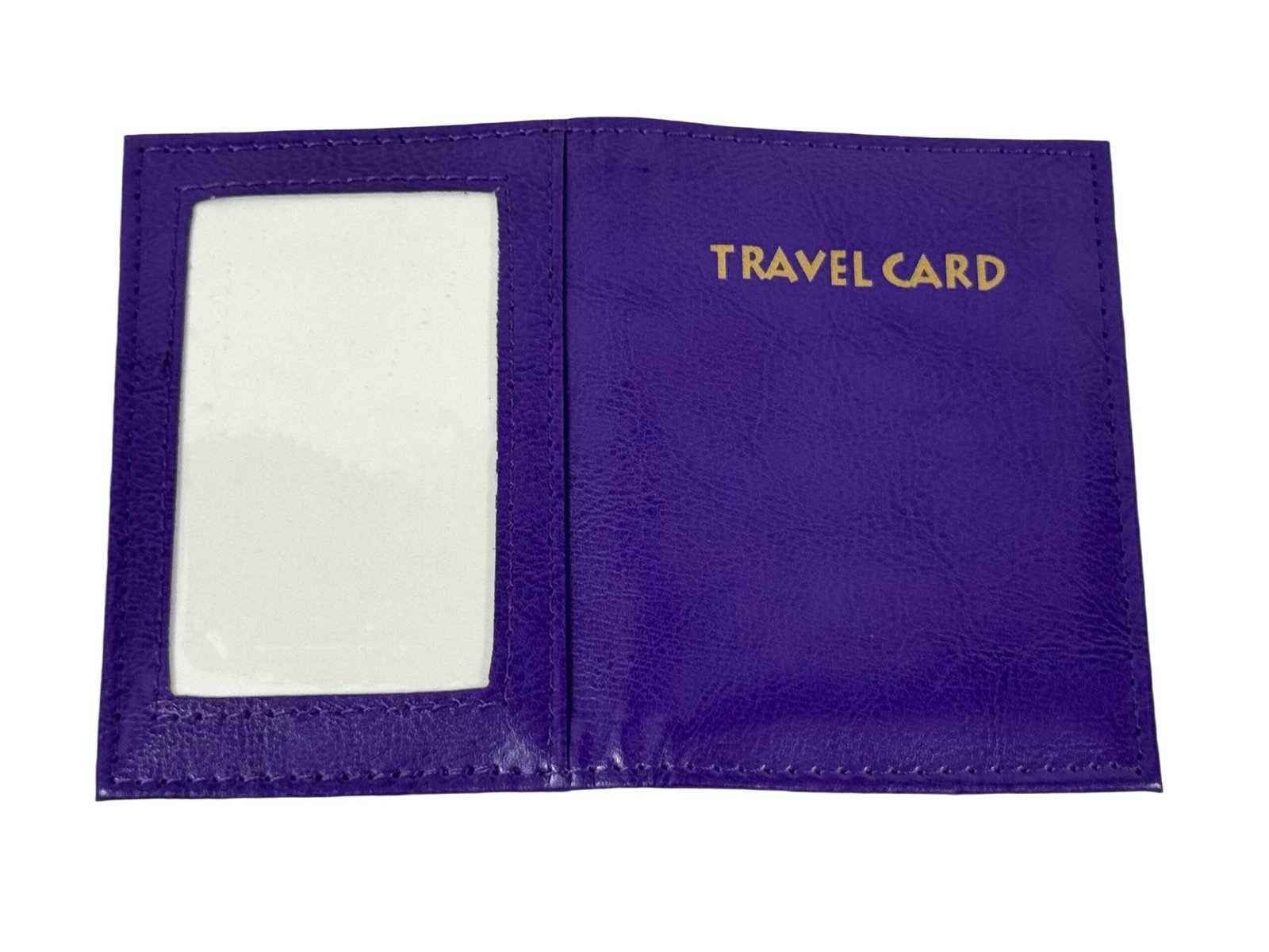 5100 | Slim PU Travel Card Holder with Dual Windows - Image 3