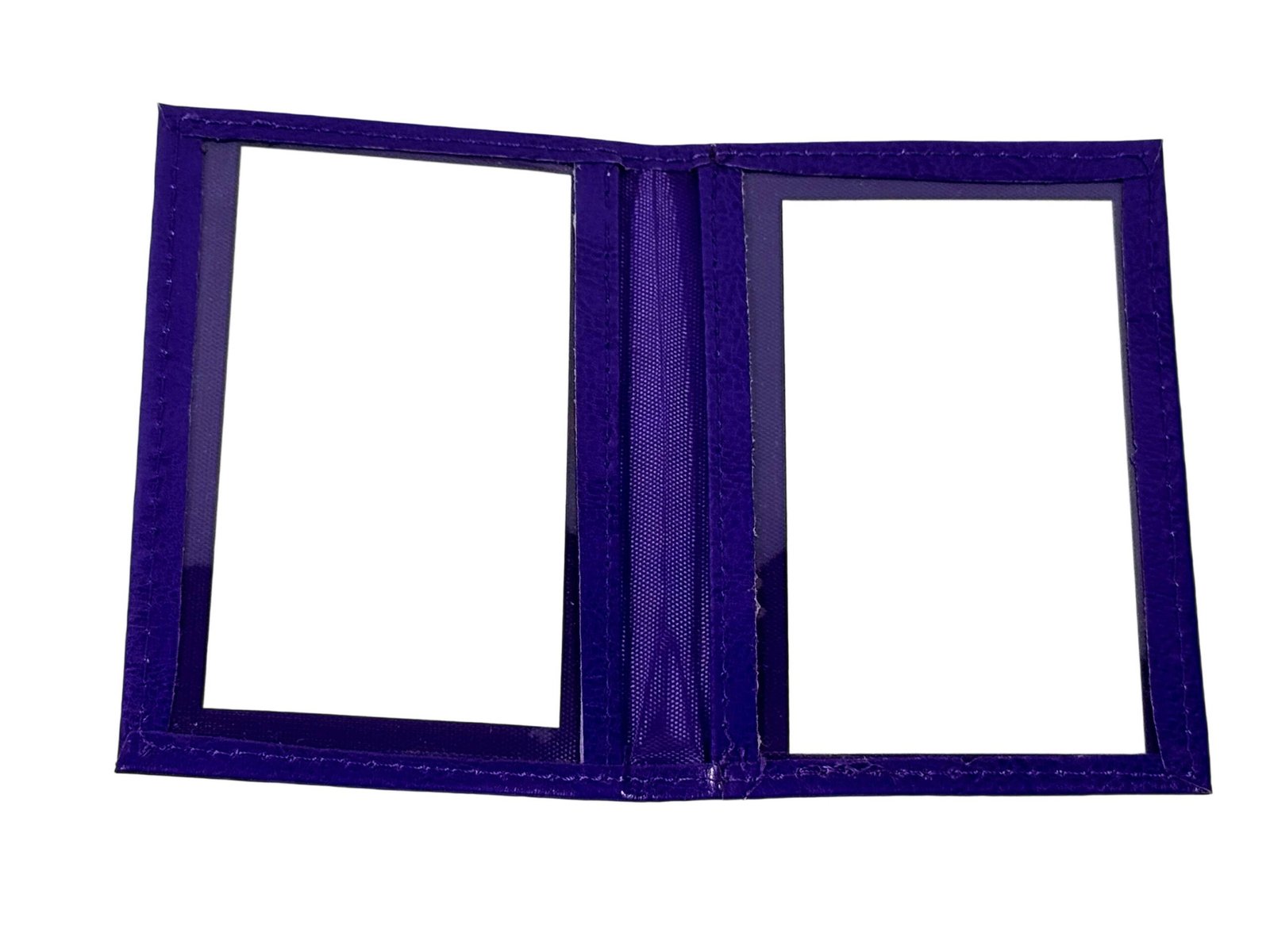 5100 | Slim PU Travel Card Holder with Dual Windows - Image 4