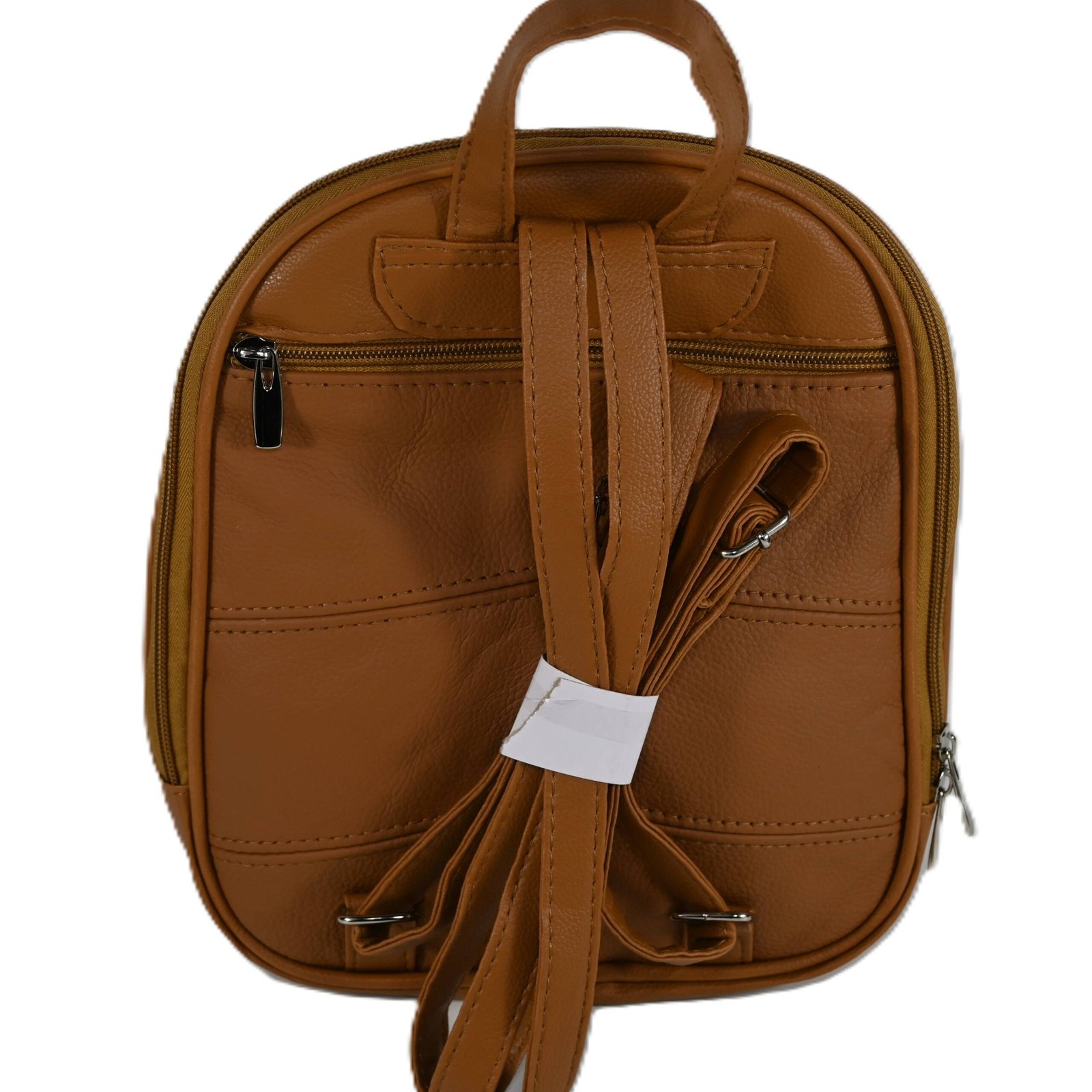 4473 | Premium Cowhide Small Multi-Pocket Handheld Backpack - Image 4