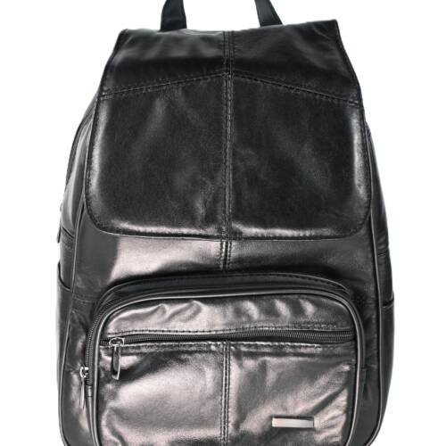 7910 | Urban Sheep Nappa Leather Multi-Pocket Compact Backpack