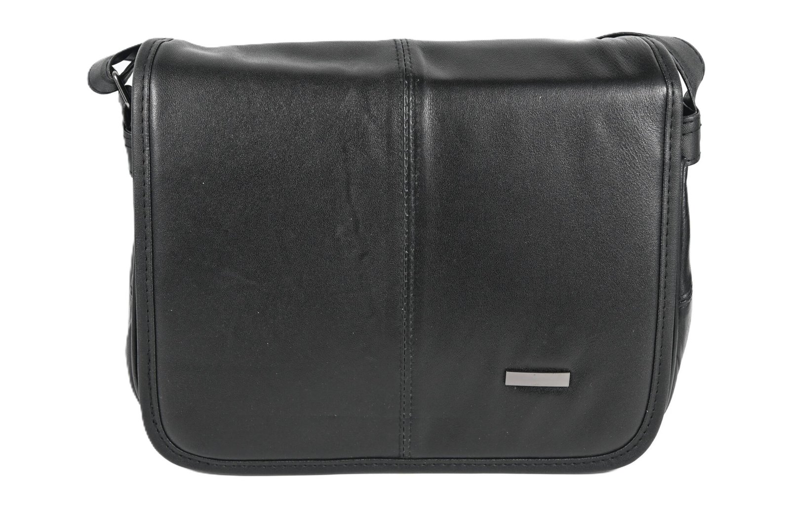 1591 | Premium Sheep Nappa Leather Flap Messenger Shoulder Bag